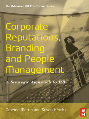 cover image of Corporate Reputations, Branding and People Management
